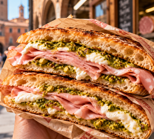 2 Mortadella Paninis